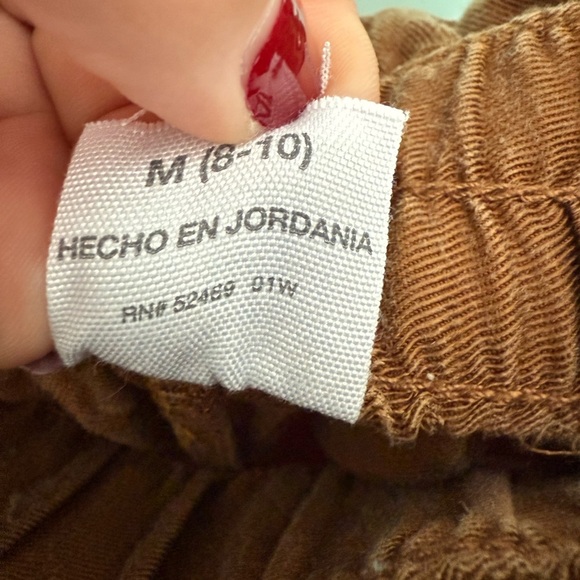 Time and Tru High Wasted Goucho Flowy Pants Size M - Picture 4 of 4